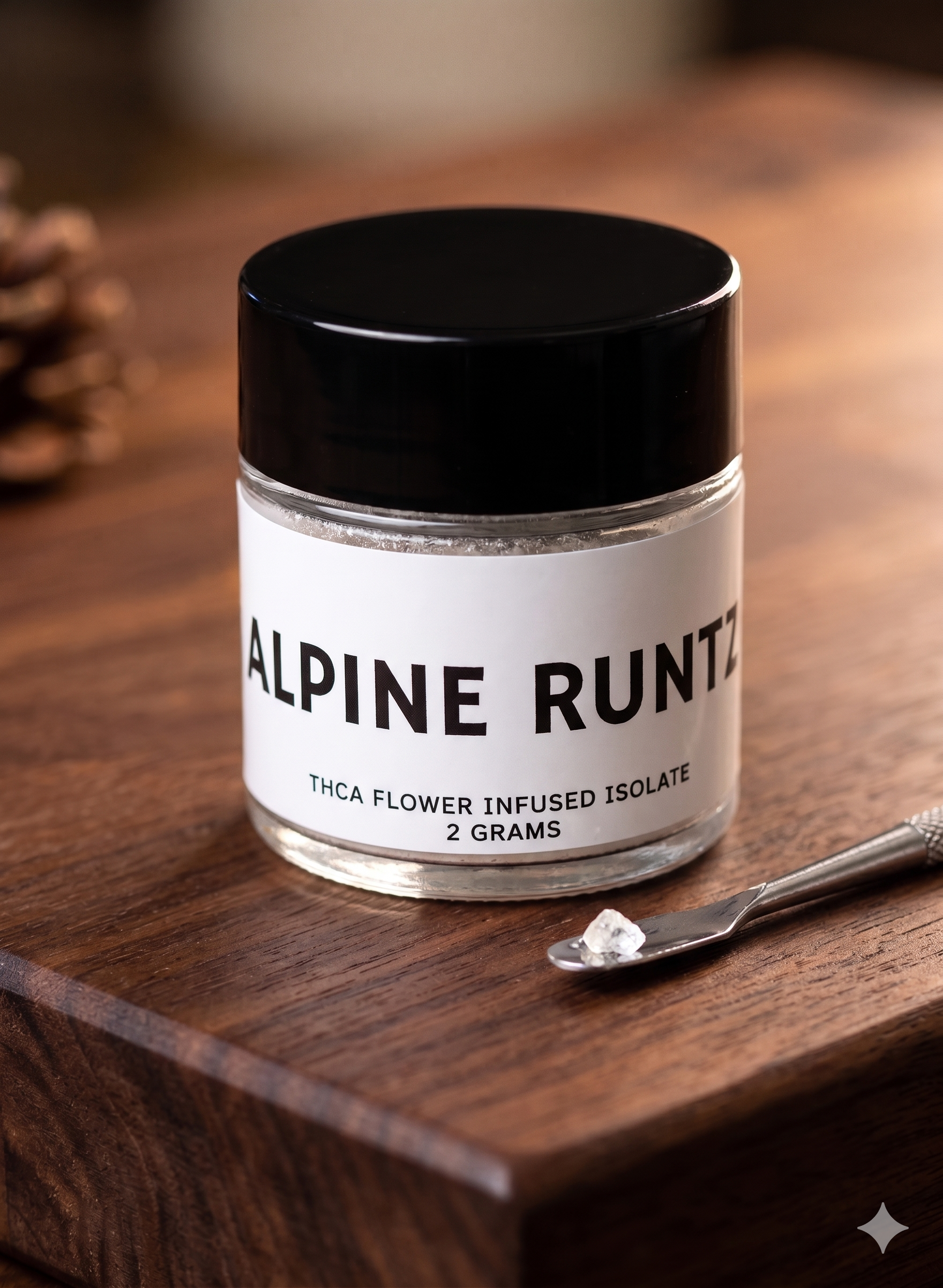 A8 Alpine Runtz 2g THC Flower Infused Isolate