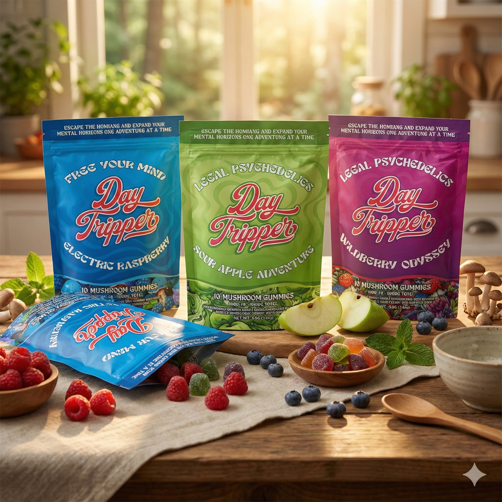 Day Tripper Mushroom Gummies- 10 count
