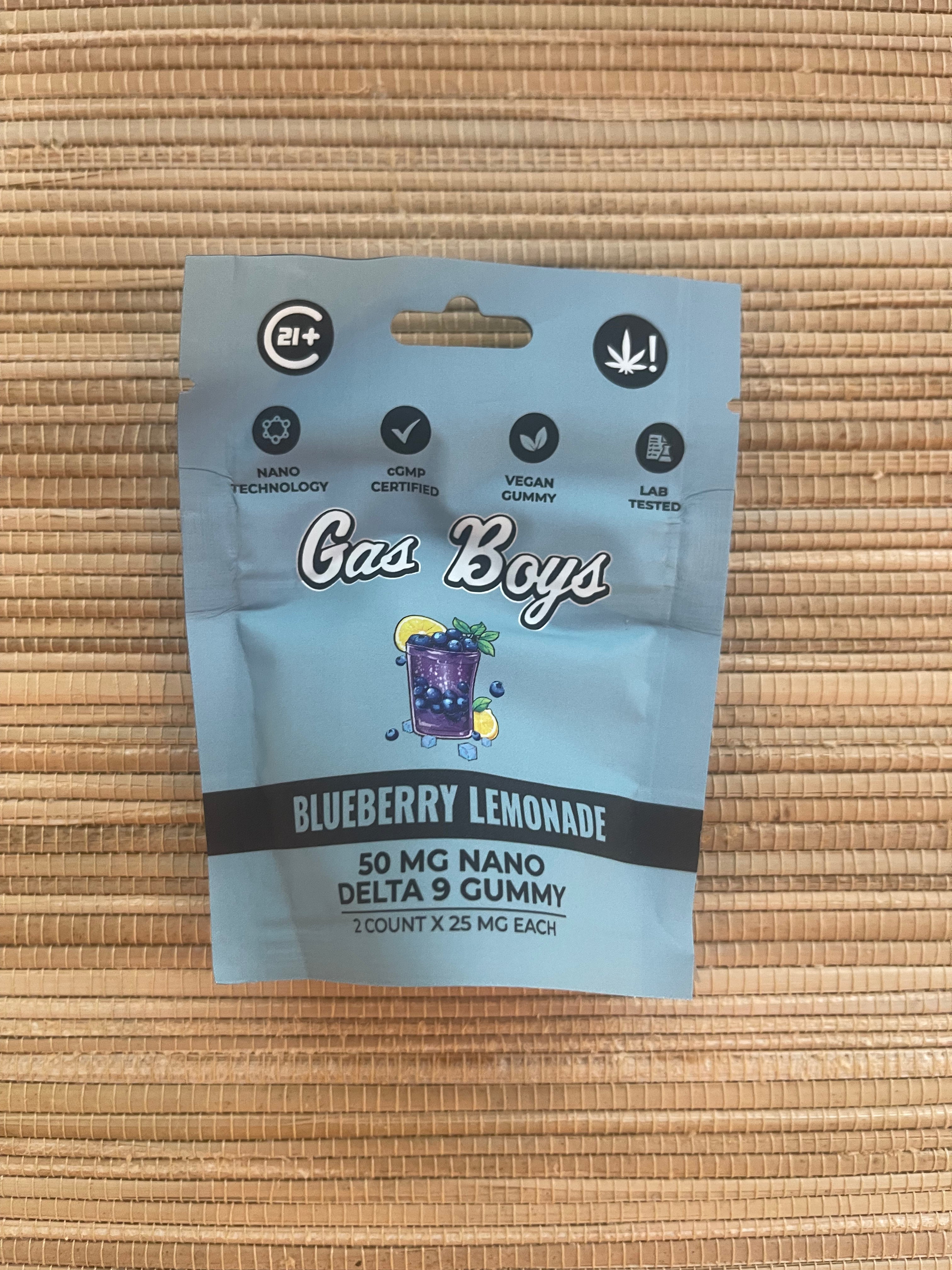Gas Boys Nano Gummies 25mg