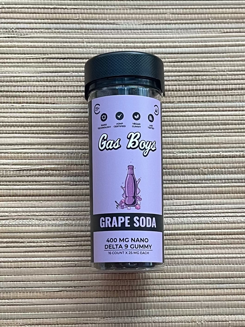 Gas Boys Nano Gummies D-9 400mg