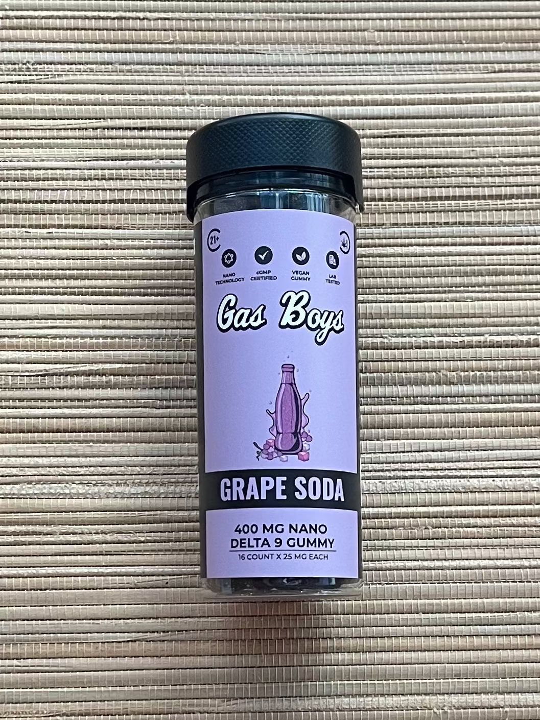 Gas Boys Nano Gummies D-9 400mg