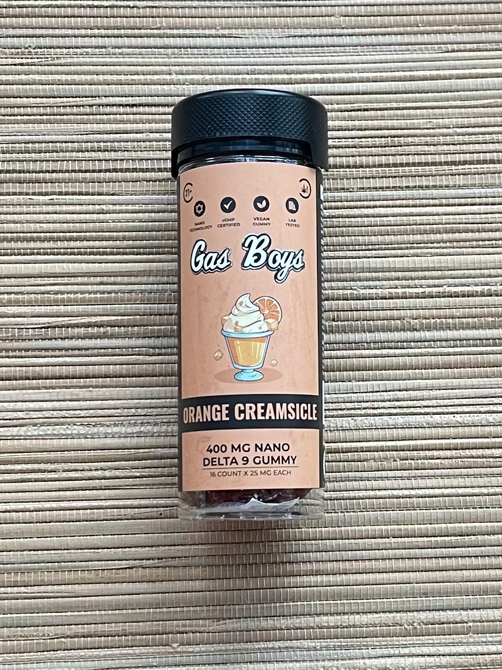 Gas Boys Nano Gummies D-9 400mg