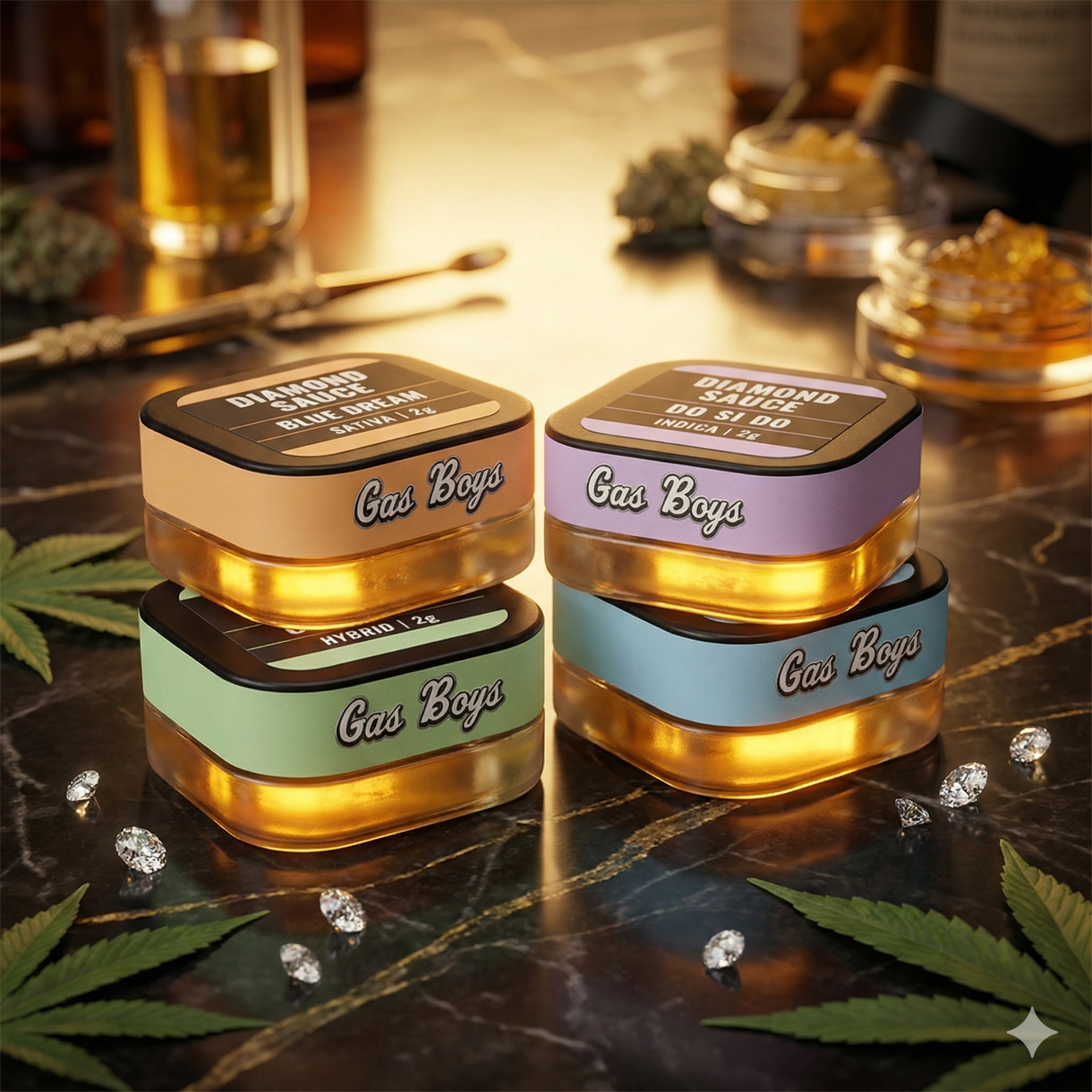 Gas Boys Concentrates THCa Diamond Sauce 2g