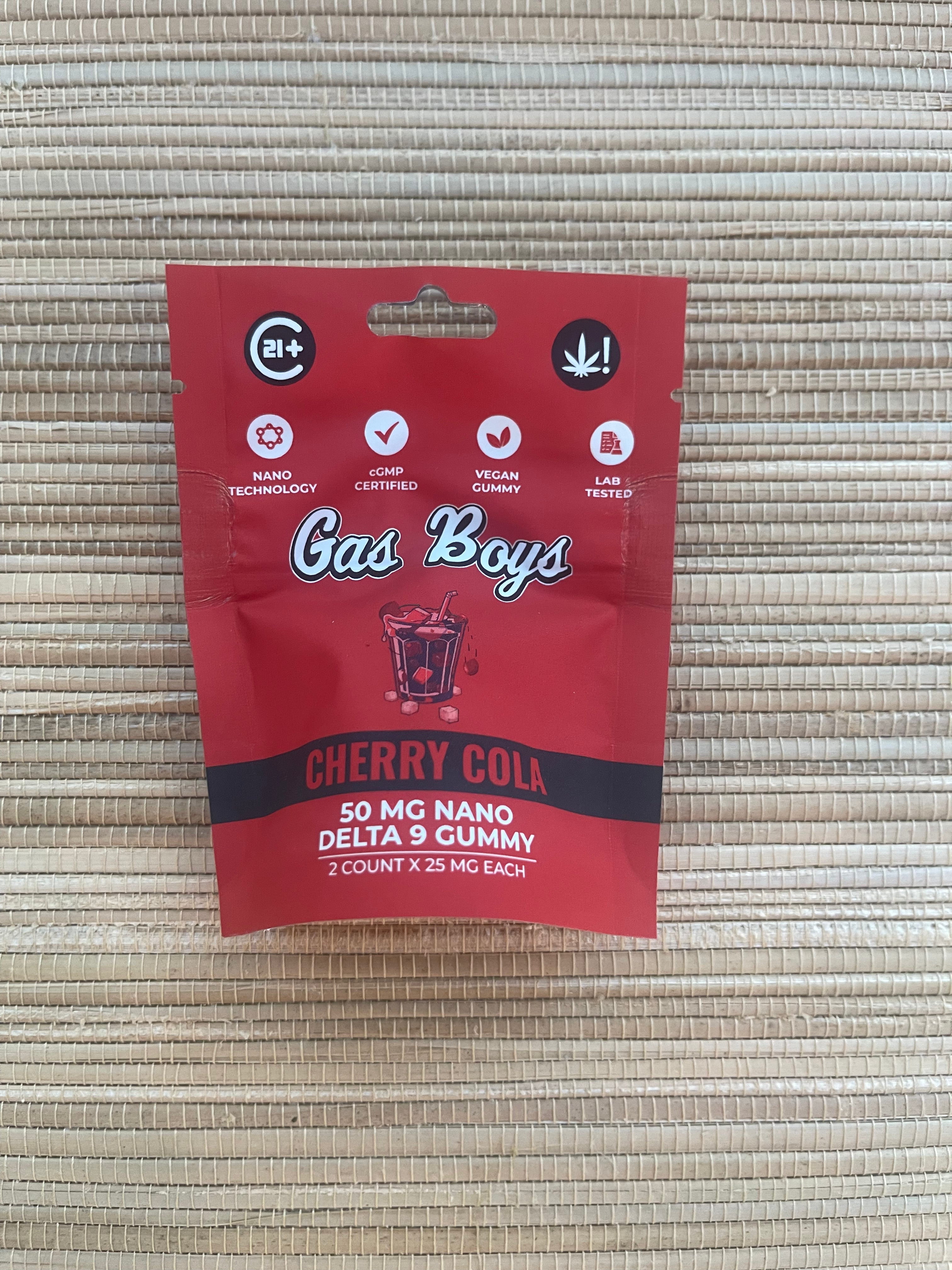 Gas Boys Nano Gummies 25mg