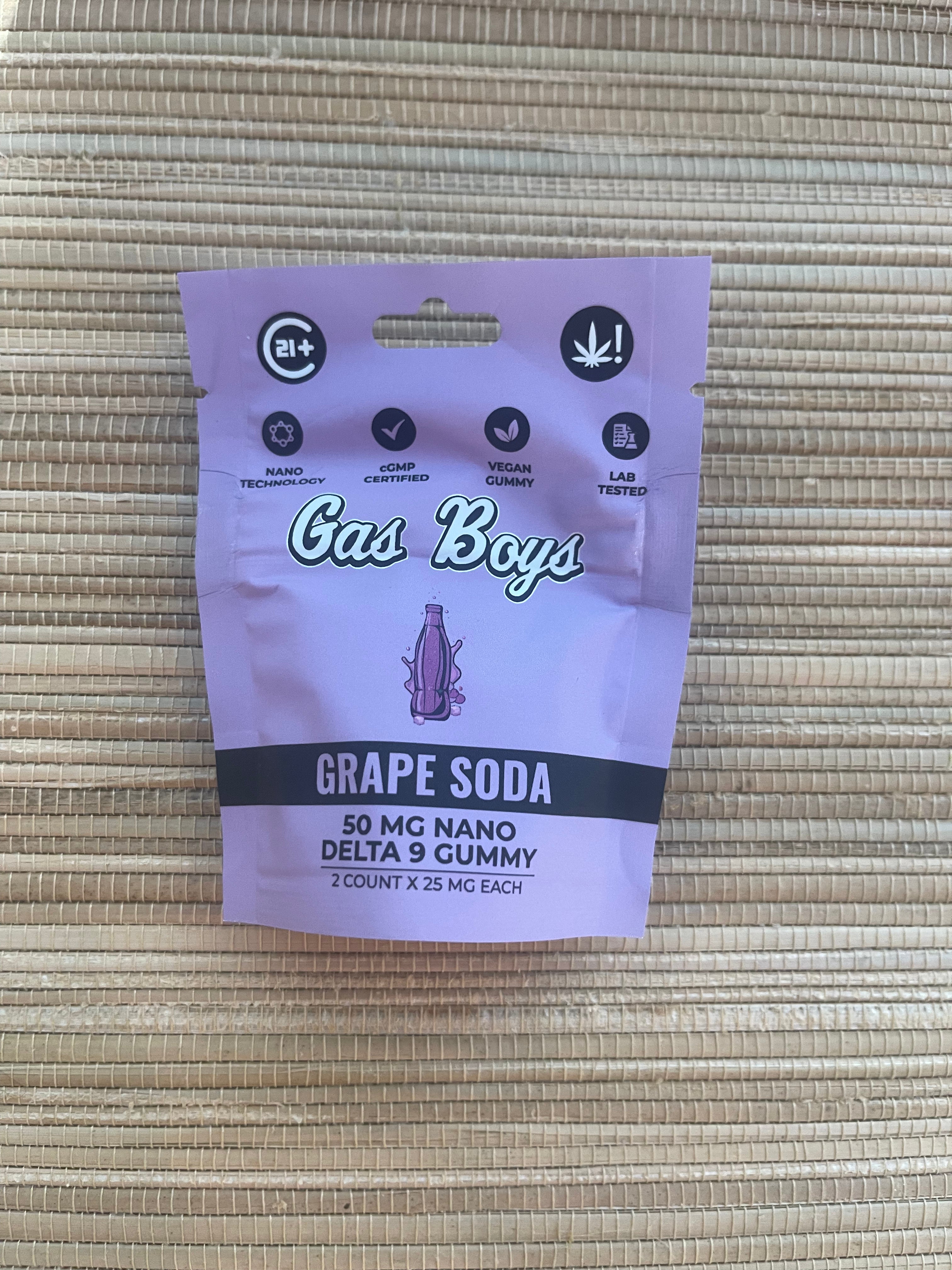 Gas Boys Nano Gummies 25mg