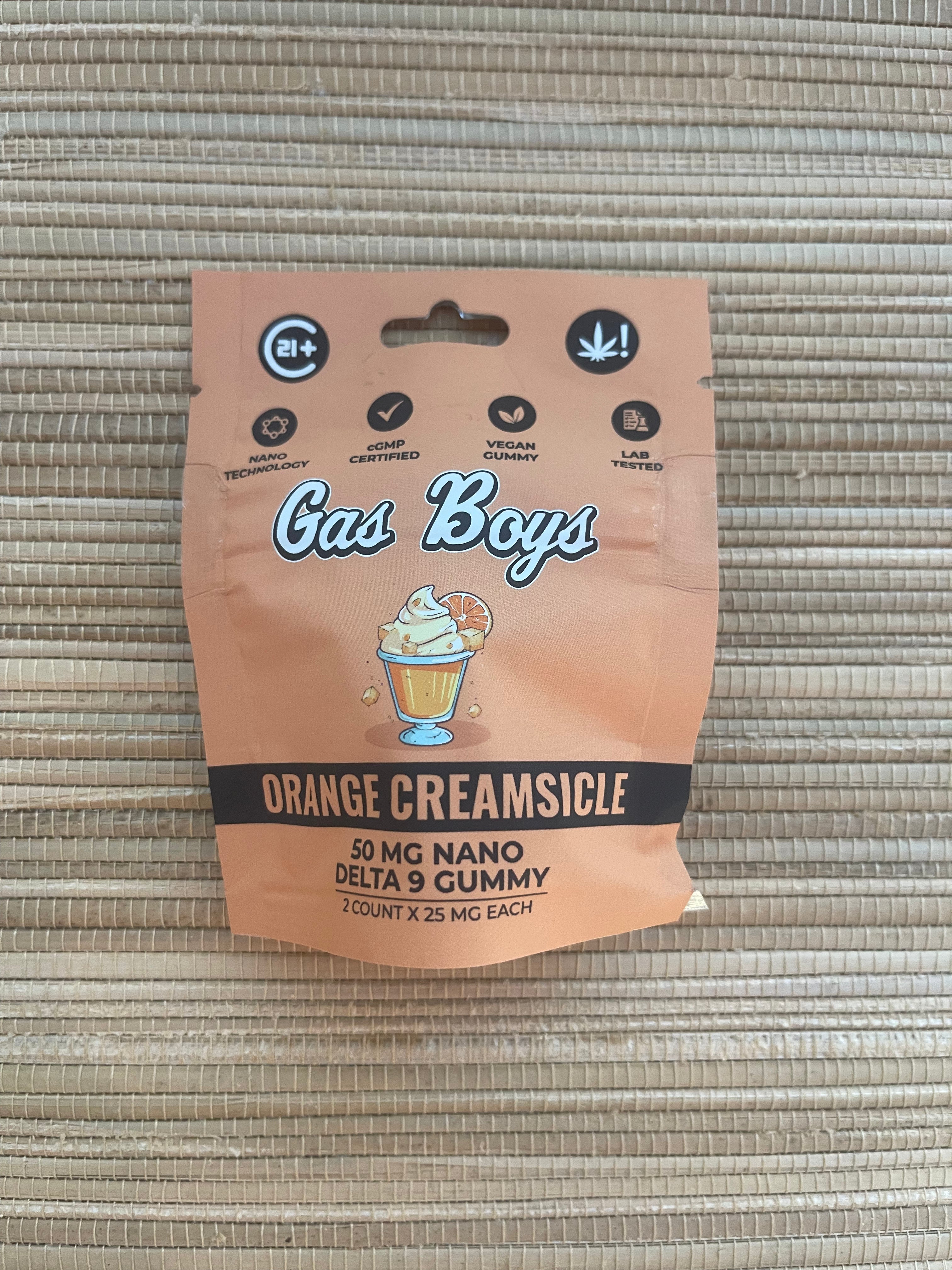 Gas Boys Nano Gummies 25mg