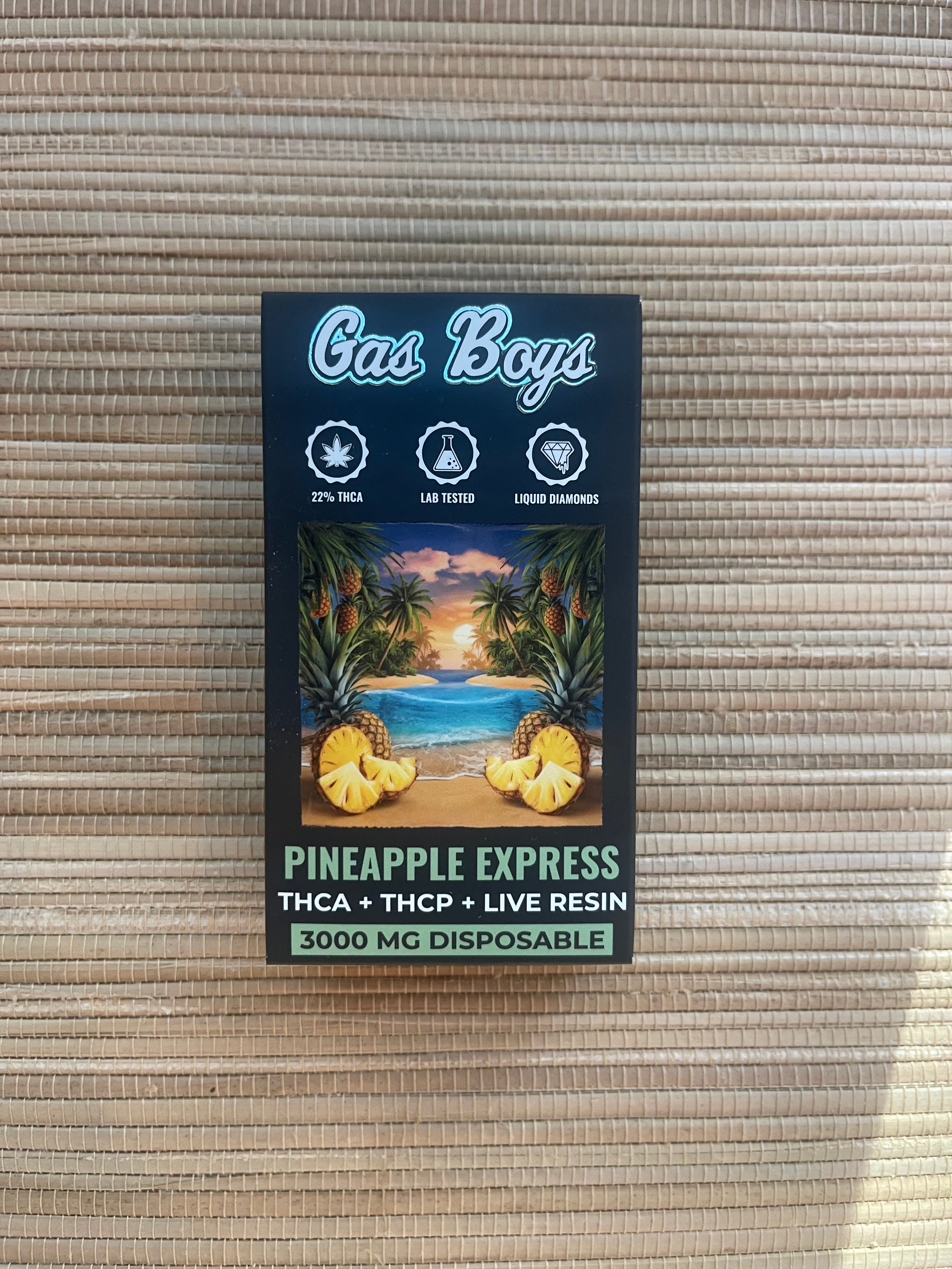 Gas Boys Disposable Vapes THCA Live Resin 3000 mg