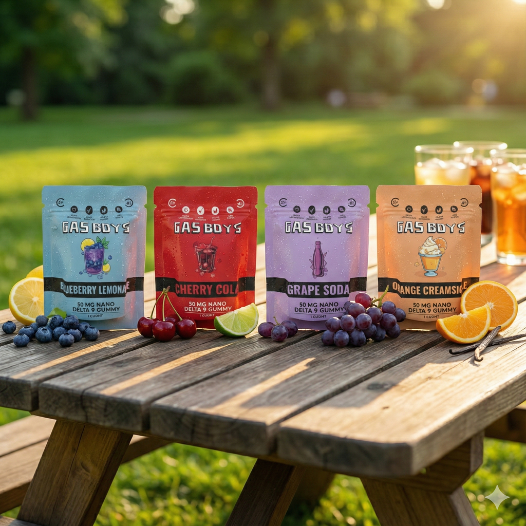 Gas Boys Nano Gummies 25mg