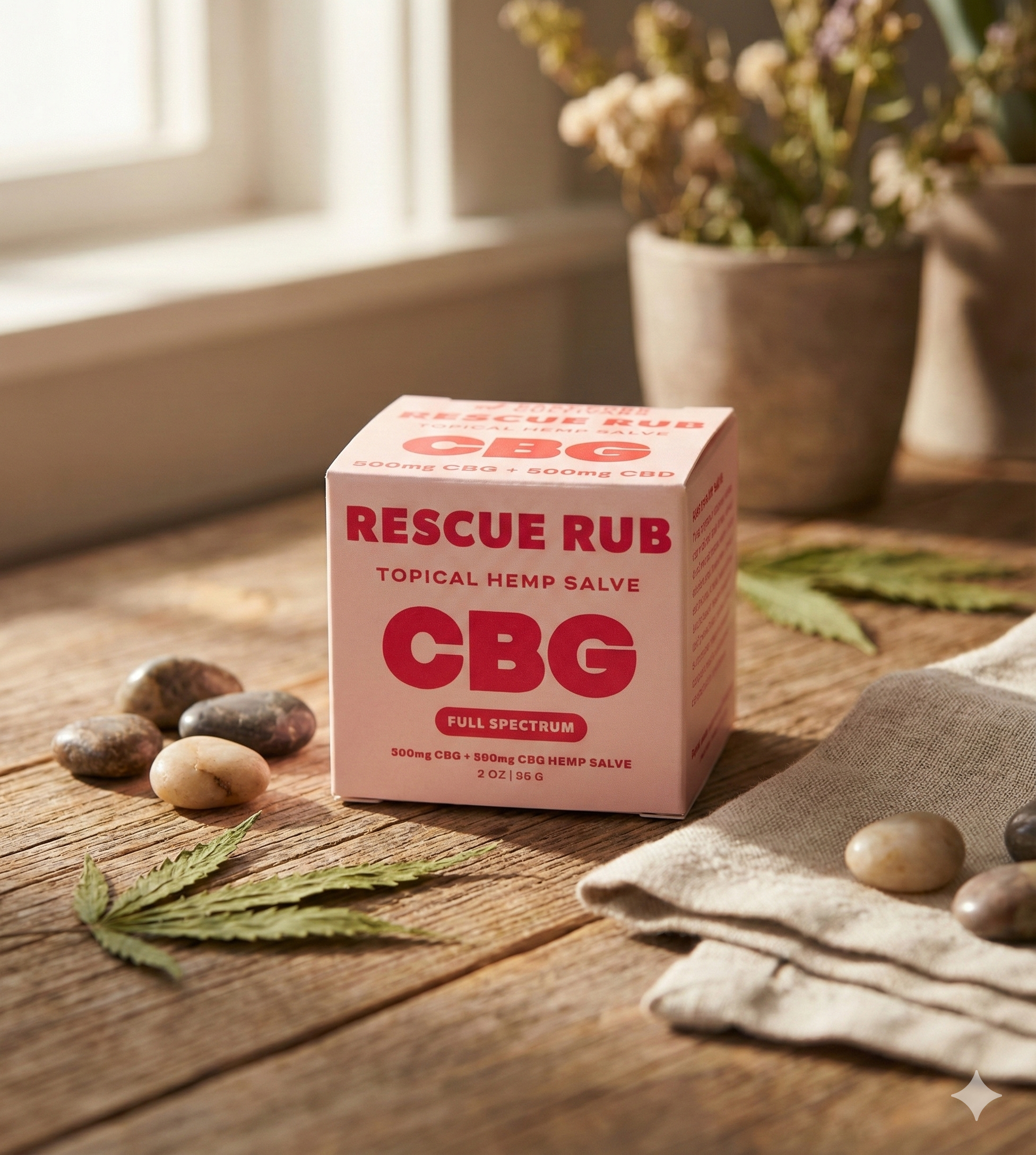 Rescue Rub Topical Hemp Salve
